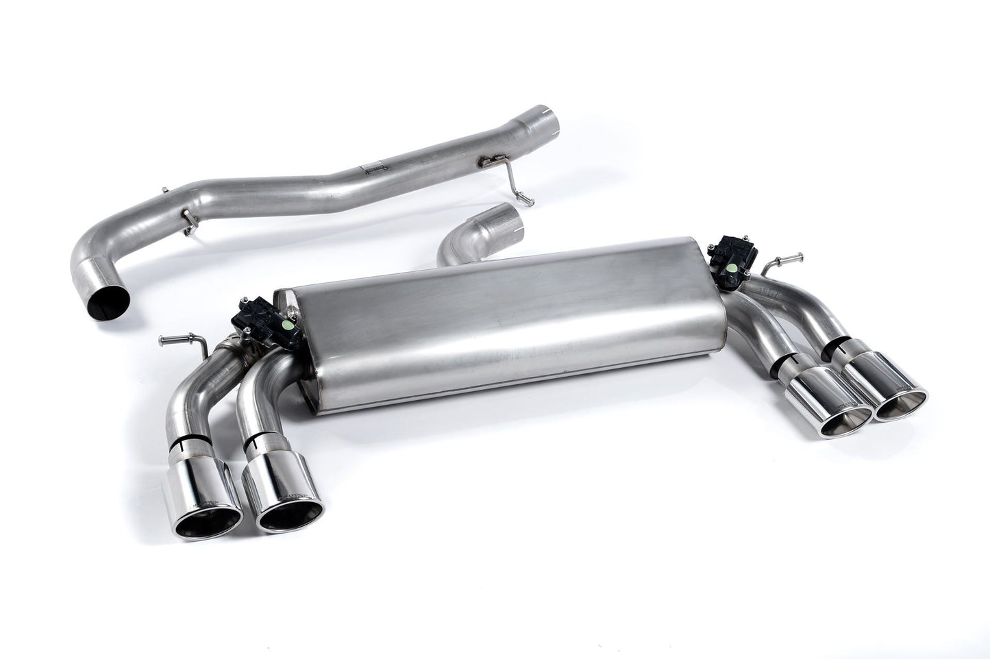 Milltek MK7 Golf R 3" Cat-Back Valved Exhaust System - Non-Resonated (Louder)