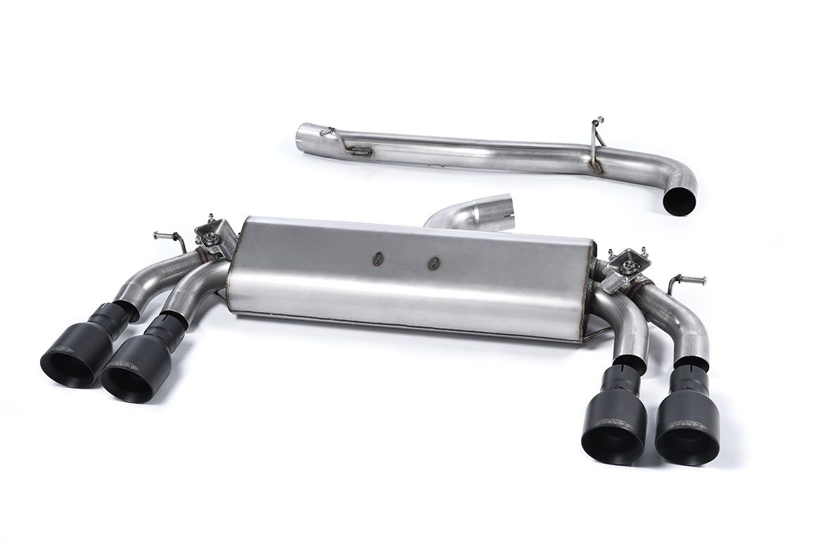 Milltek MK7 Golf R 3" Cat-Back Valved Exhaust System - Non-Resonated (Louder)