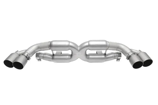 Soul Performance Porsche 991 Turbo X-Pipe Exhaust (for factory Catalytic Converter)