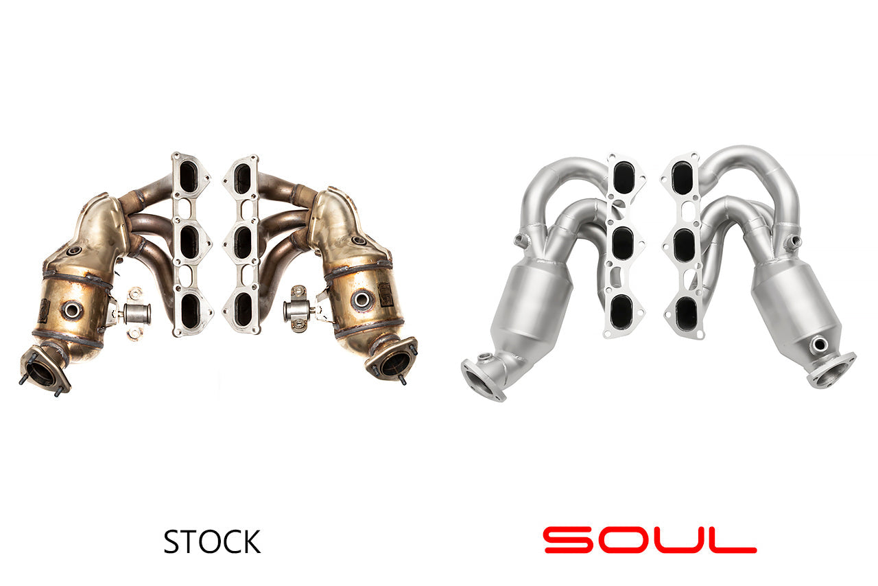 Soul Performance Porsche 718 GT4 / Spyder / GTS 4.0L Street Headers