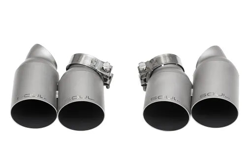 Soul Performance Porsche 991 Turbo Sport X-Pipe Exhaust System (w/ High Flow Catalytic Converters)