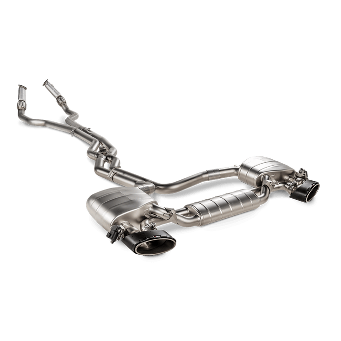 Akrapovic 2020 Audi RS6 Avant (C8) Evolution Line Cat Back (Titanium) w/Link Pipes