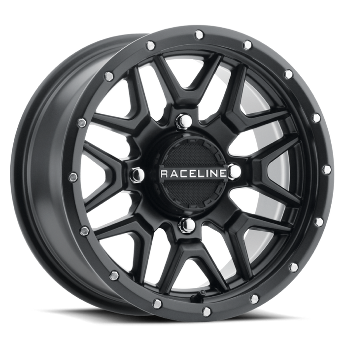 Raceline A94B Krank 14x7in / 4x137 BP / 38mm Offset / 110.18mm Bore - Satin Black Wheel