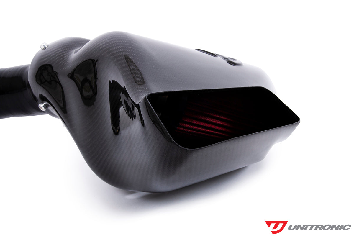 UNITRONIC CARBON FIBER INTAKE SYSTEM WITH AIR DUCT FOR 2.0 TSI GEN3 MQB
