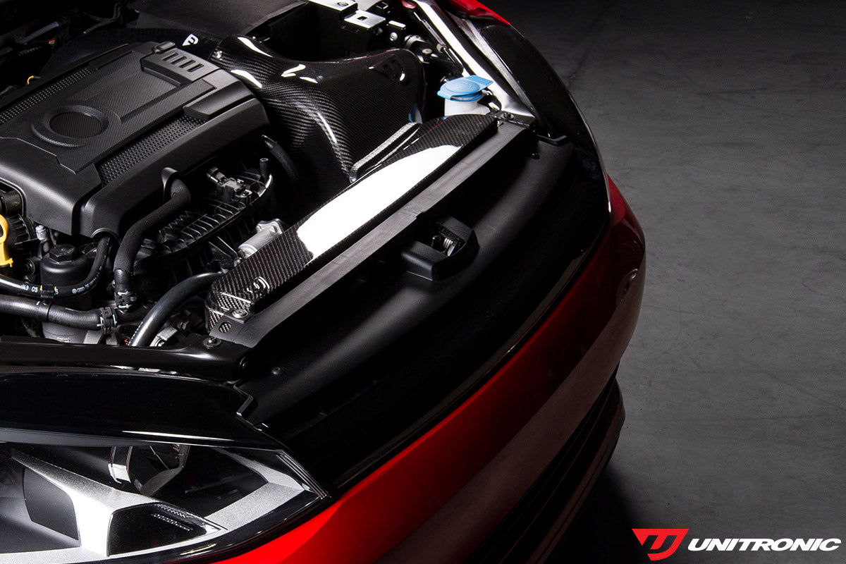 UNITRONIC CARBON FIBER INTAKE SYSTEM WITH AIR DUCT FOR 2.0 TSI GEN3 MQB