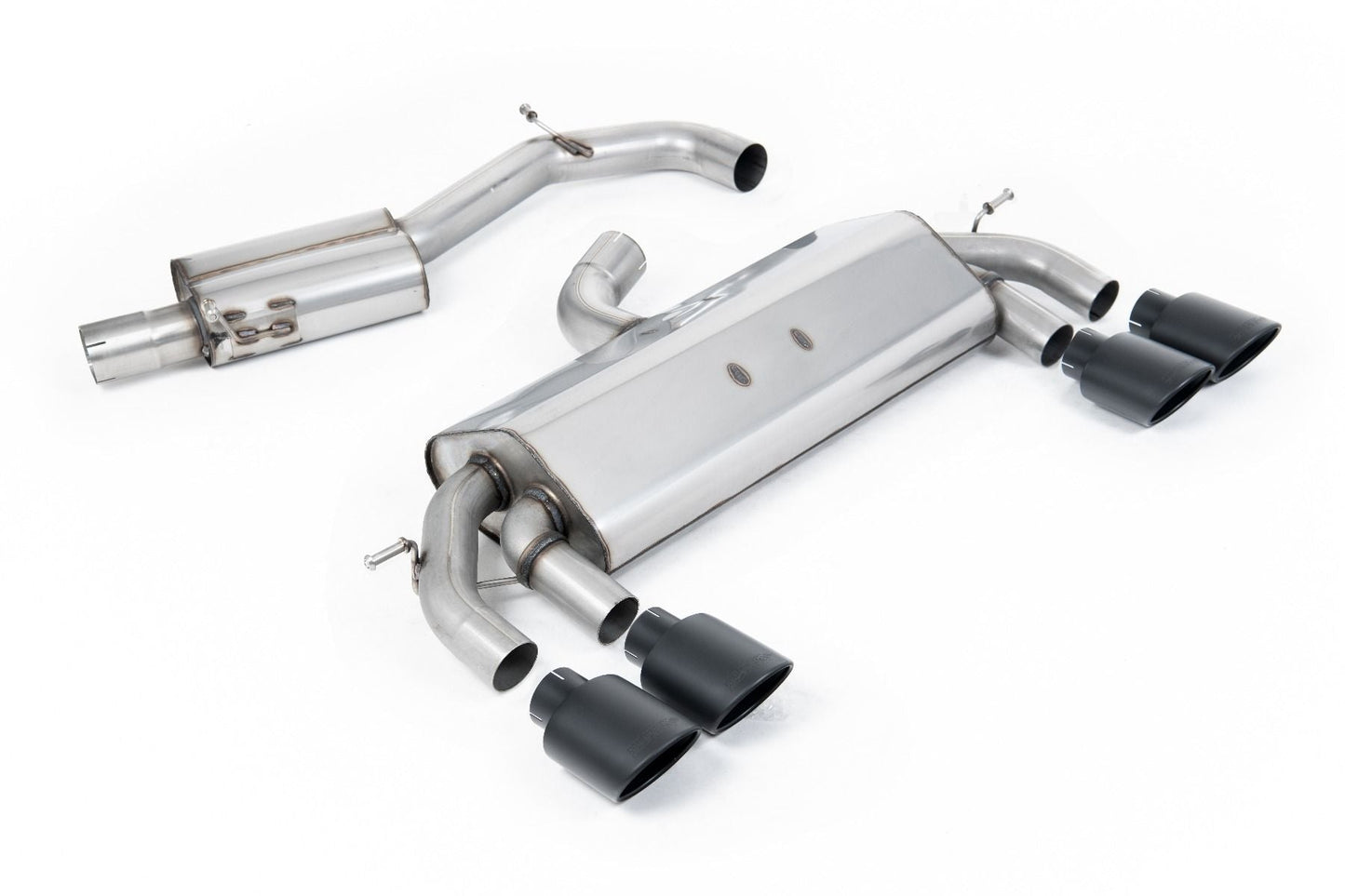 Milltek MK7 Golf R 3" Race Cat-Back (non-valved) Exhaust System - Resonated (Louder)