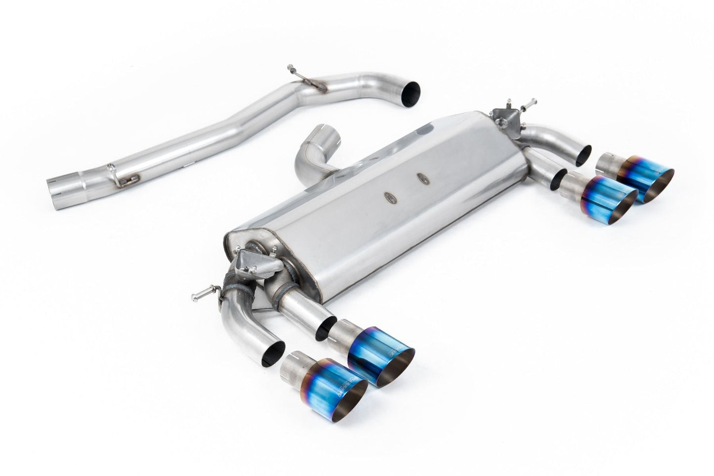 Milltek MK7 Golf R 3" Cat-Back Valved Exhaust System - Non-Resonated (Louder)
