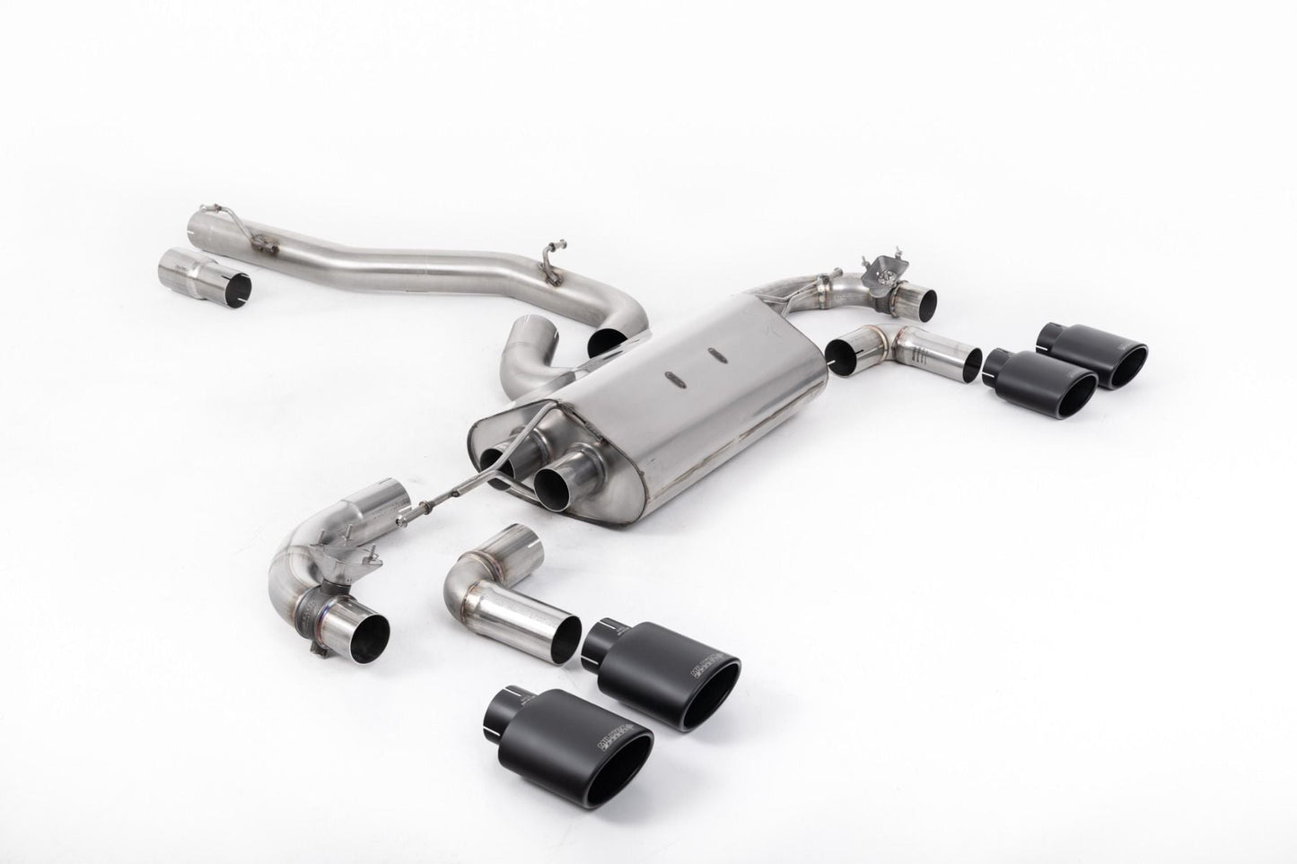 Milltek MK7.5 R 80mm (3.15 inch) Race Catback (Valved) Non-Resonated
