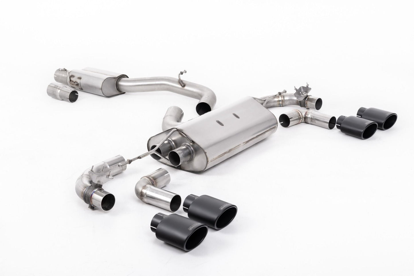 Milltek MK7.5 R 80mm (3.15 inch) Race Catback (Valved) Resonated