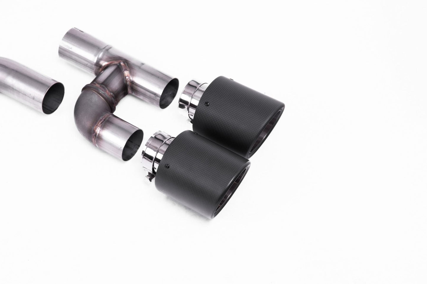 Milltek MK8 GTI Cat-Back Exhaust & Maxton Design Rear Diffuser - GOLF R Style - Road+