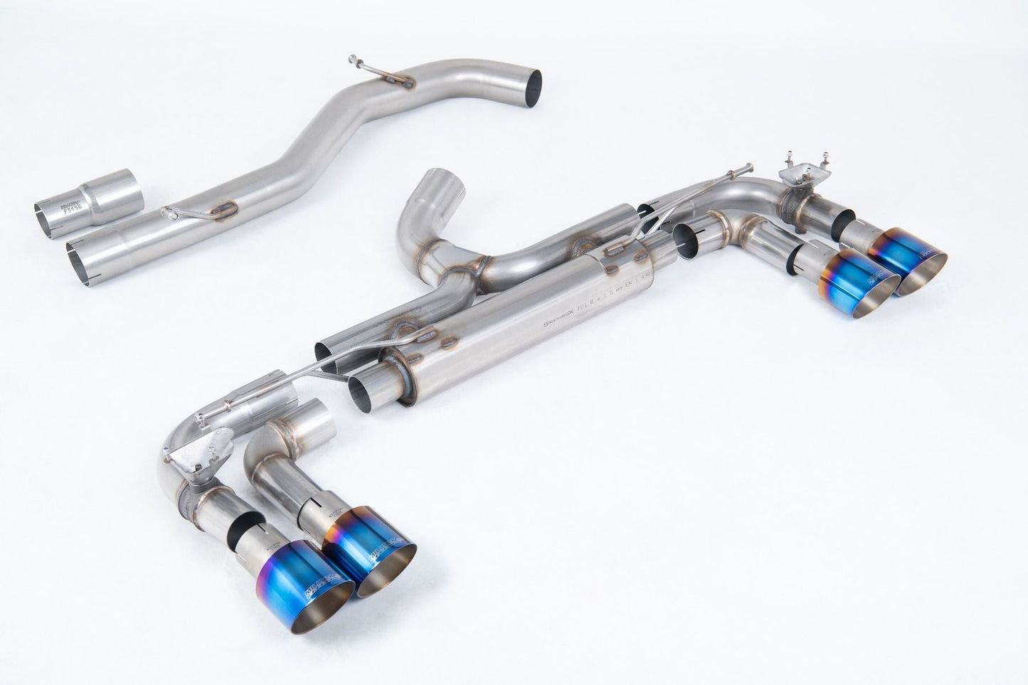 Milltek MK7 R 80mm Race Cat-Back (Non-Resonated - Loudest)