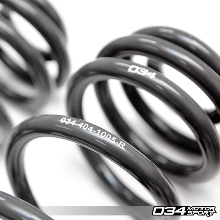 034 Motorsport Dynamic+ Lowering Springs for B9/B9.5 Audi S4/S5