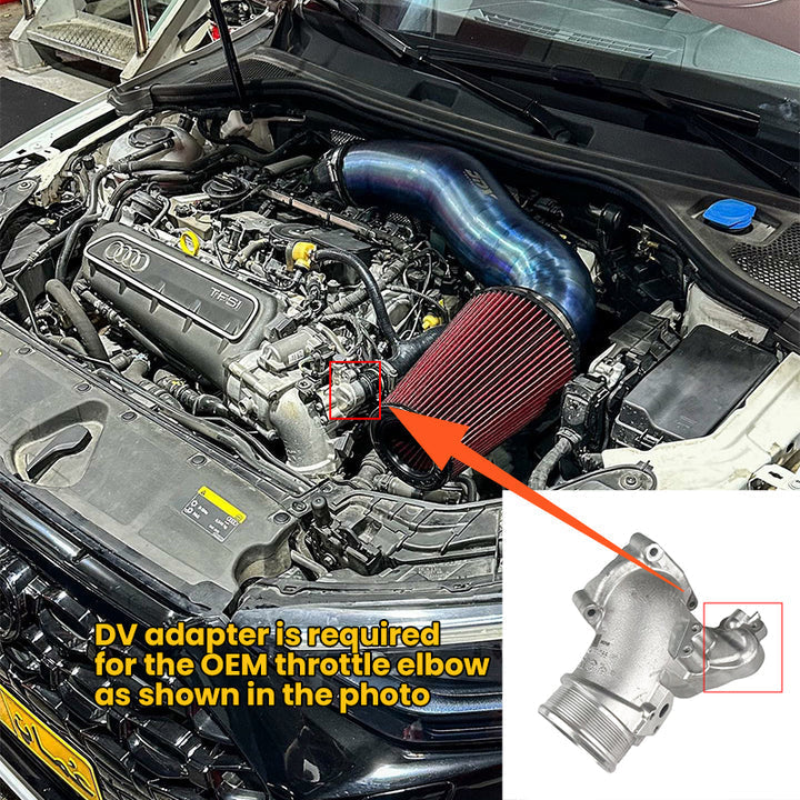 V3 JDY Titanium Air Intake - Audi RS3 8V & 8Y