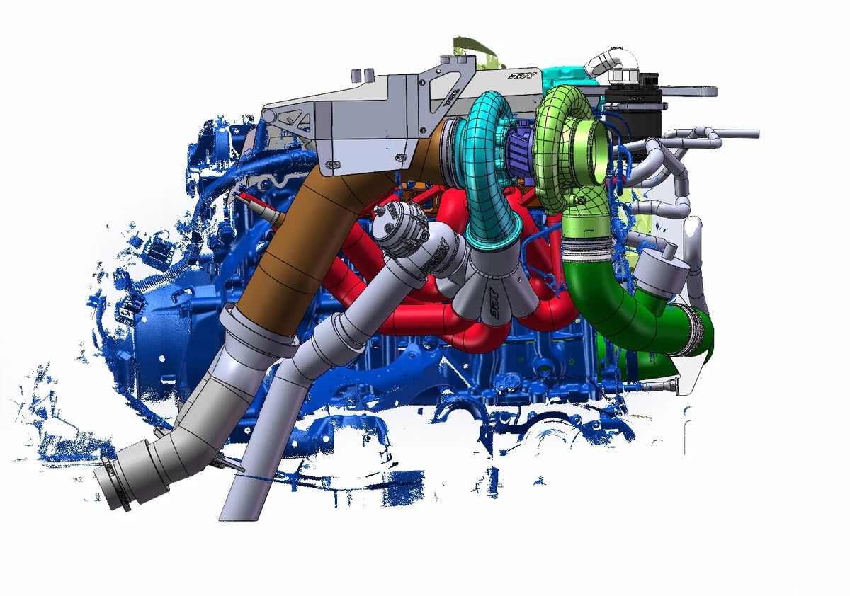 JDY BMW G8X Single Turbo Kit M2 M3 M4