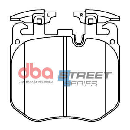 DBA Street Series Pad Set for BMW X3M / X4M (F97/F98)
