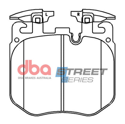 DBA Street Series Pad Set for BMW X3M / X4M (F97/F98)