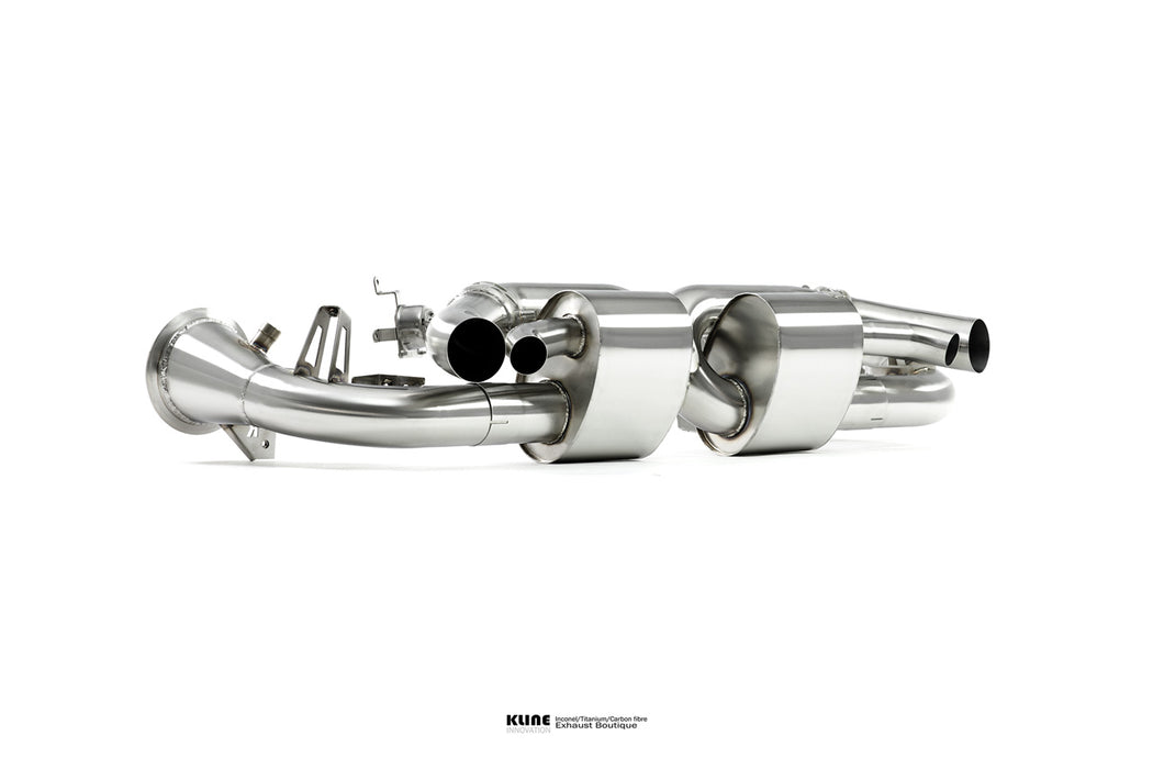 Kline Innovation Porsche 992 Turbo Exhaust Upgrade