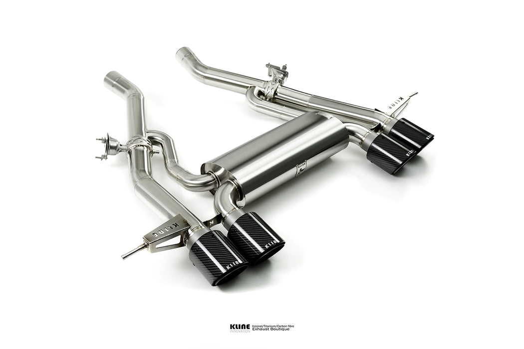 Kline Innovation Valvetronic Catback Exhaust System w/Center Pipes BMW M3 G80 | M4 G82/G83