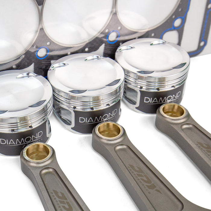 JDY 2.0T/FSI Engine Ultimate Block Internal Kit - Diamond Pistons JDY iBeam Conrod