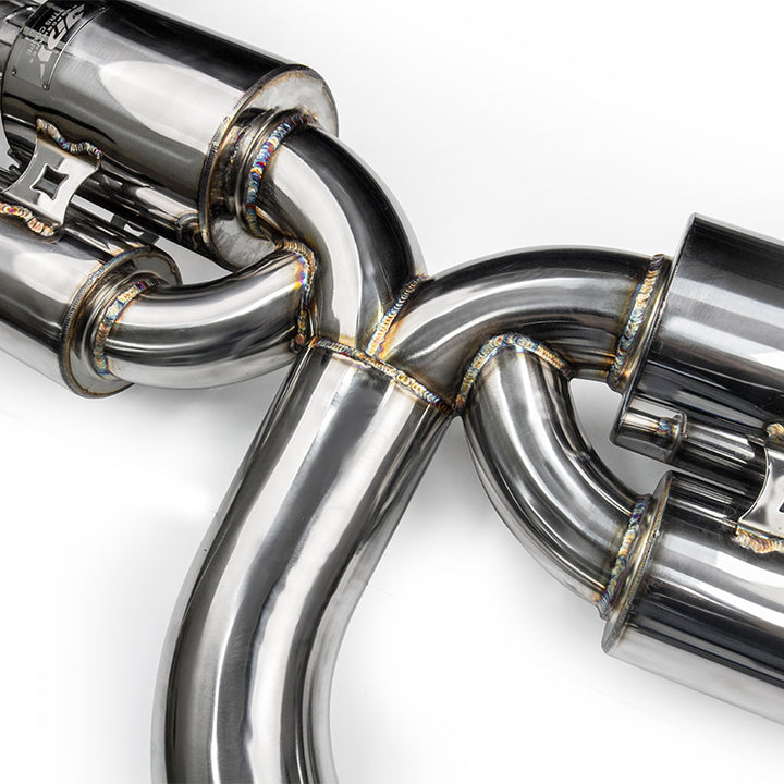 JDY 2.5T RS3 8V Stainless Steel Catback Exhaust - Single-Pipe Style