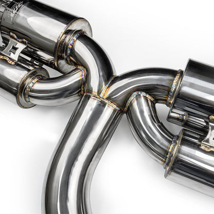 JDY 2.5T RS3 8V Stainless Steel Catback Exhaust - Single-Pipe Style