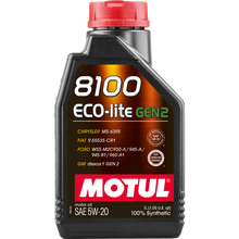 Motul 1L Synthetic Engine Oil 8100 Eco-Lite Gen3 5W20