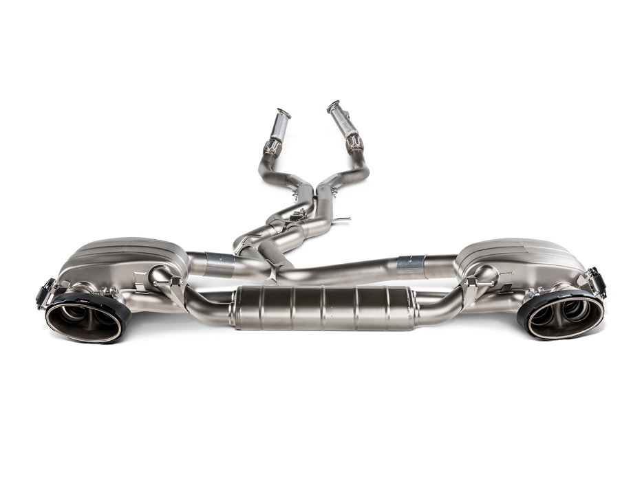 Akrapovic 2022+ Audi RS7 Sportback (C8) OPF/GPF Evolution Line Cat Back (Titanium) w/ Carbon Tips
