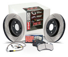 Stoptech Audi S4 (B8) Sport Axle Pack, Slotted, Front