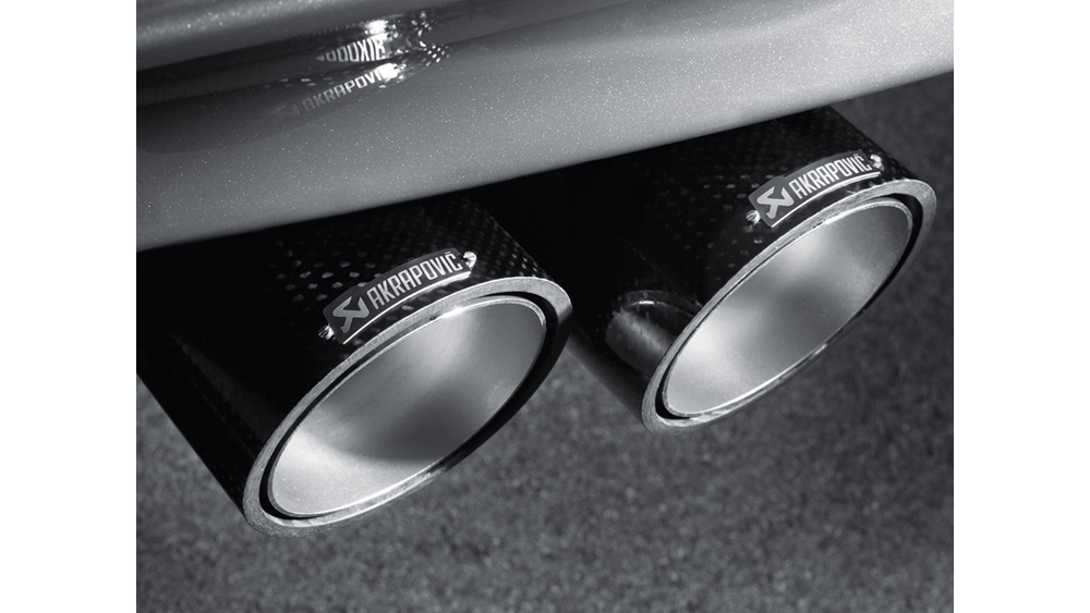 Akrapovic 11-12 BMW 1 Series M Coupe (E82) Slip-On Line (Titanium) w/ Carbon Tips