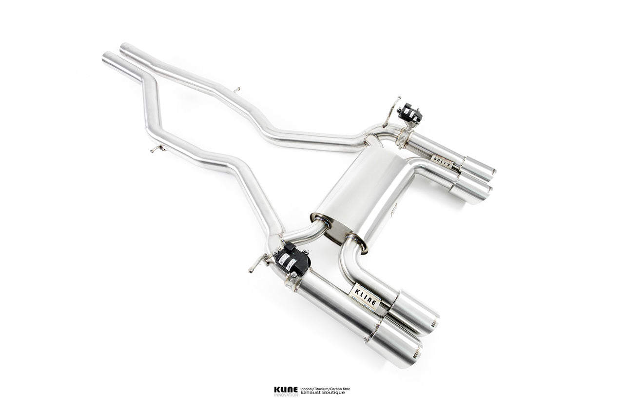 Kline Innovation Valvetronic Catback Exhaust System w/Center Pipes BMW M3 F80