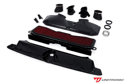 Unitronic Carbon Fiber Intake & Turbo Inlets for C8 RS6