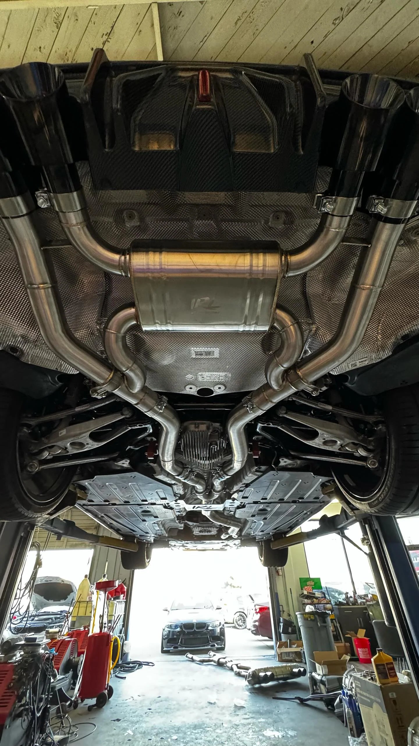 IRL Valved Axleback Exhaust System | BMW G80/G82/G83 M3/M4