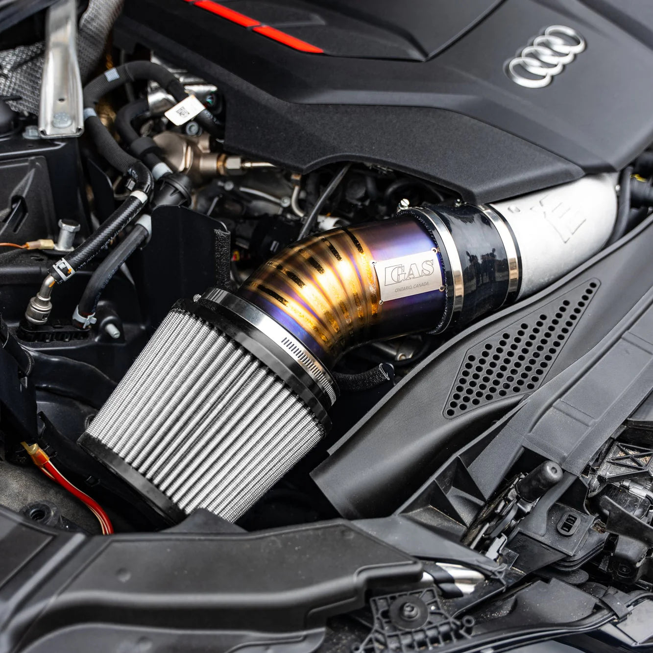 GAS Omega V2 102mm Titanium Intake, B9 S4/S5/RS4/RS5 EA839