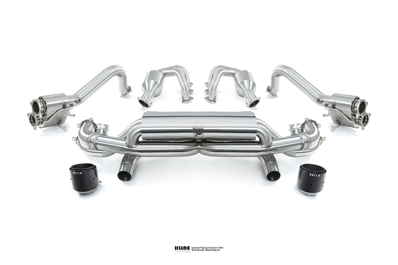 Kline Innovation Porsche 718 GT4 Exhaust Upgrade (Rear Section Only)