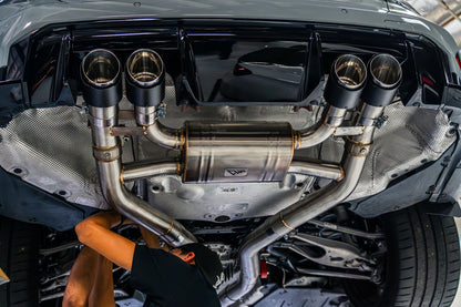 MAD S58 Valved Axle Back Exhaust BMW G80 M3 / G81 M3 Touring / G82 G83 M4