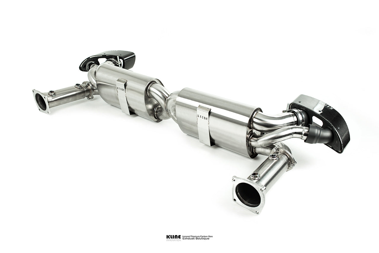 Kline Innovation Porsche 991 Turbo Exhaust Upgrade