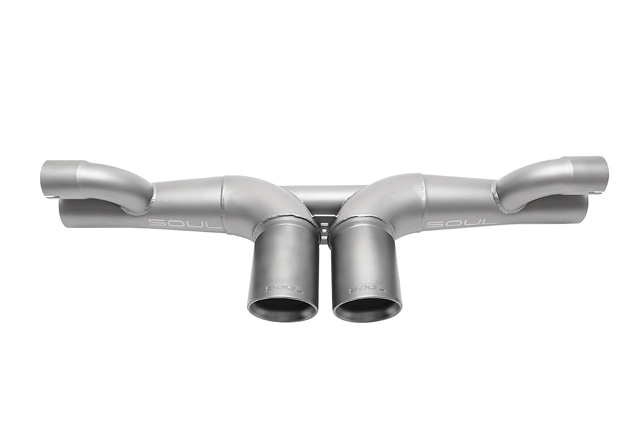 Soul Performance 997.1 / 997.2 GT3 Center Muffler Bypass Exhaust