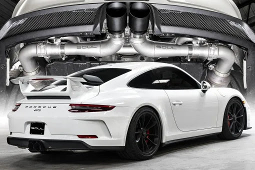 Soul Performance Porsche 991 GT3 / GT3 RS / 911R SOUL Modular Competition Exhaust Package