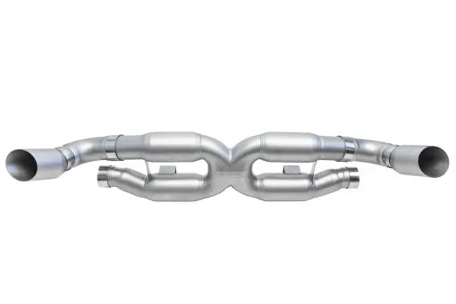 Soul Performance Porsche 997.2 Turbo X-Pipe Exhaust (for stock cats)