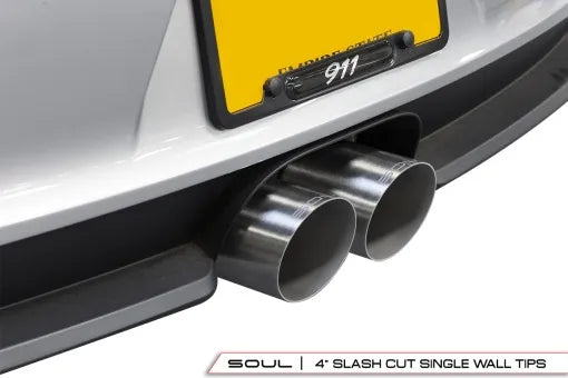 Soul Performance Porsche 991 GT3 / GT3 RS / 911R SOUL Modular Competition Exhaust Package