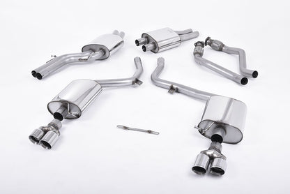 Milltek Catback Exhaust B8 S4 - Road Version