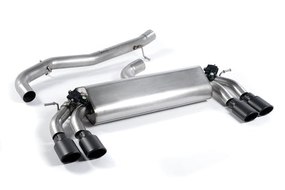 Milltek MK7 Golf R 3" Cat-Back Valved Exhaust System - Non-Resonated (Louder)
