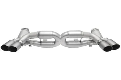Soul Performance Porsche 991 Turbo Sport X-Pipe Exhaust System (w/ High Flow Catalytic Converters)