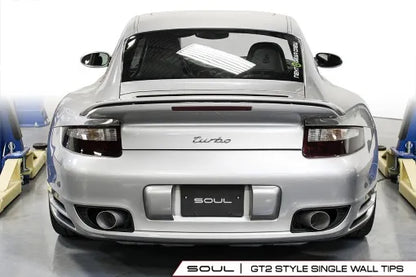 Soul Performance Porsche 997.1 Turbo Sport X-Pipe Exhaust System