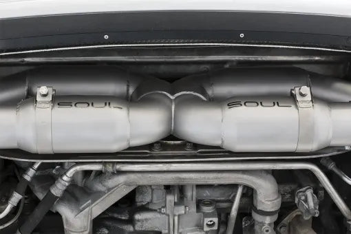 Soul Performance Porsche 997.1 Turbo Sport X-Pipe Exhaust System