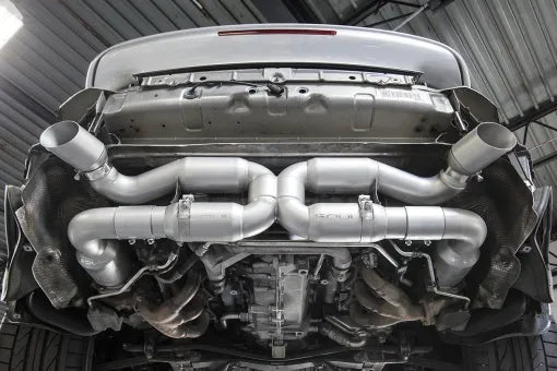 Soul Performance Porsche 997.1 Turbo Sport X-Pipe Exhaust System