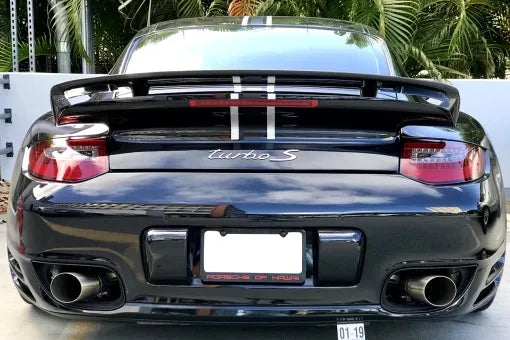 Soul Performance Porsche 997.2 Turbo X-Pipe Exhaust (for stock cats)