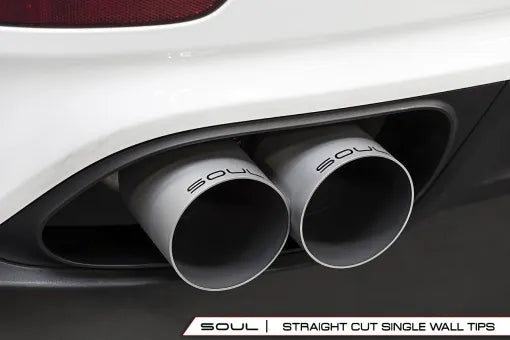 Soul Performance Porsche 991 Turbo Sport X-Pipe Exhaust System (w/ High Flow Catalytic Converters)