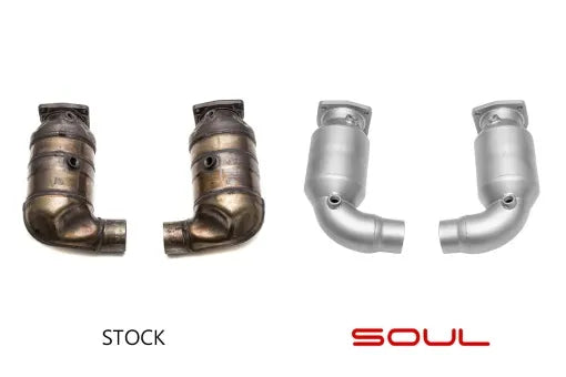Soul Performance Porsche 997.2 Turbo Sport Catalytic Converters