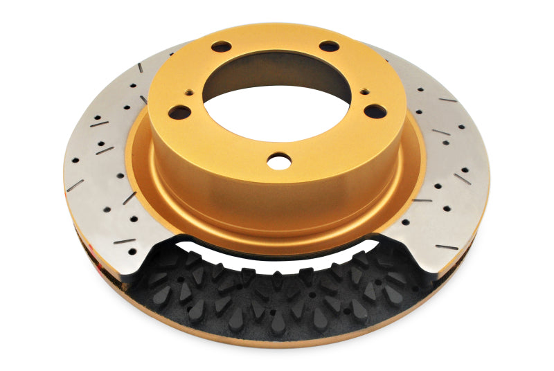 DBA 04-06 Lexus RX330 Front Drilled & Slotted Street Series Rotor